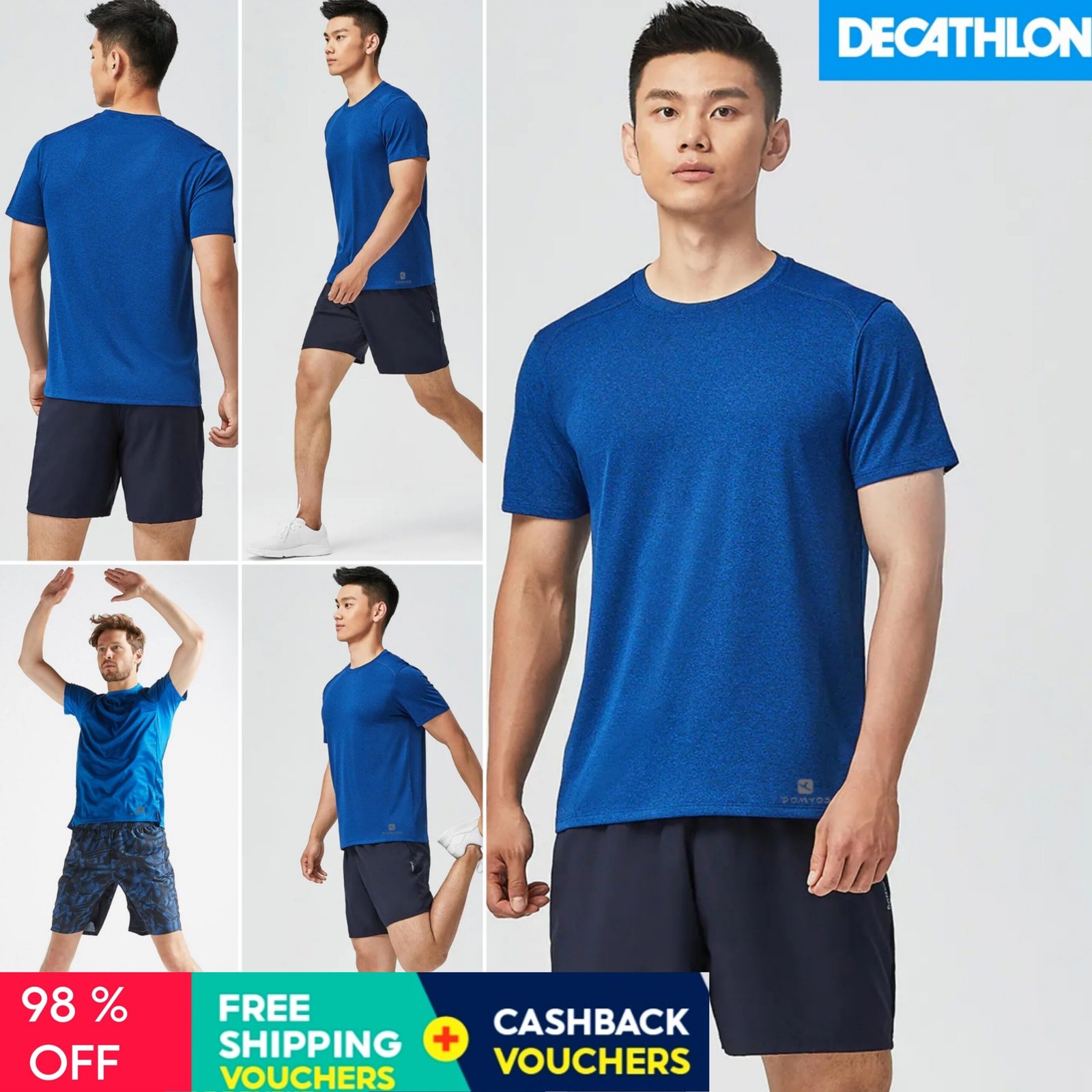 Decathlon tee shirt sport cheap